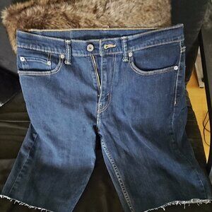 Levi Strauss cut off jean shorts